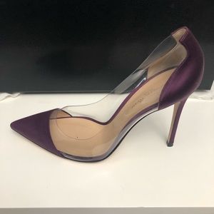 Gianvito Rossi Plexi Heels